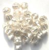 25 10mm Faceted Round Silverlined Crystal Beads